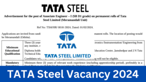 TATA Steel Recruitment 2024