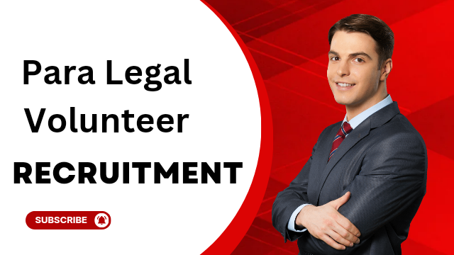 District Court Chatra Para Legal Volunteer Recruitment 2024