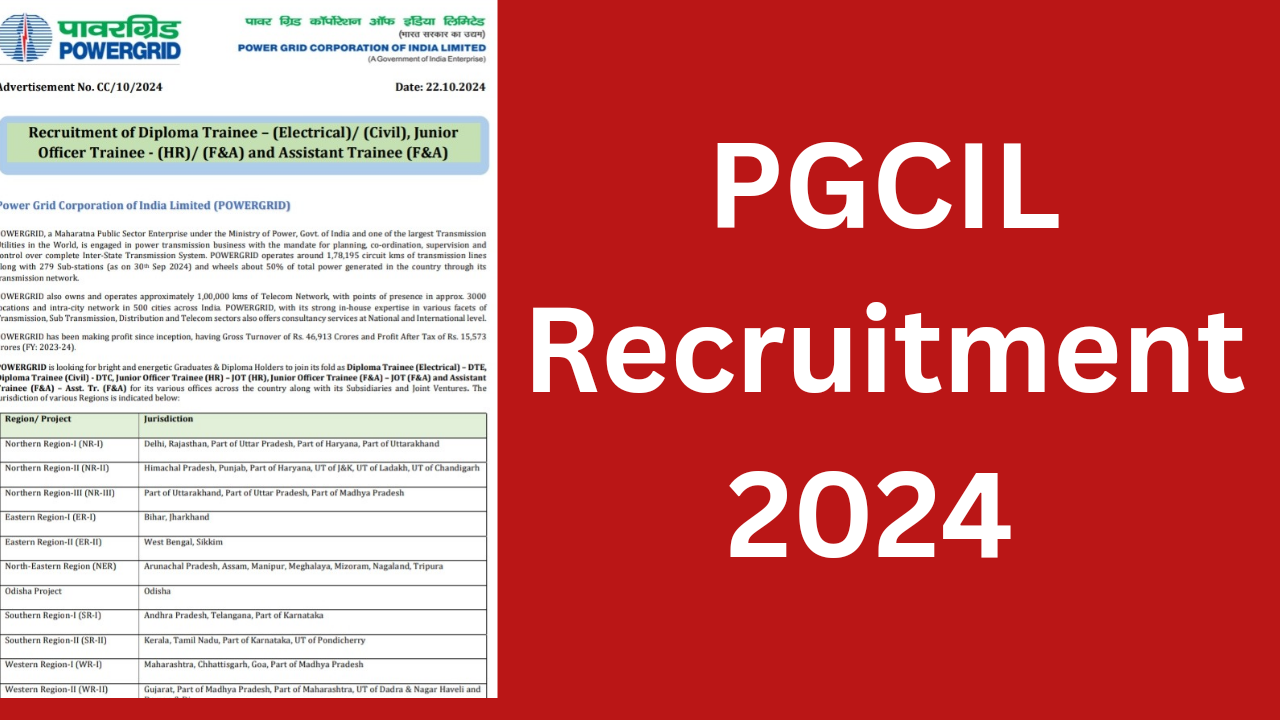 Powergrid Recruitment 2024